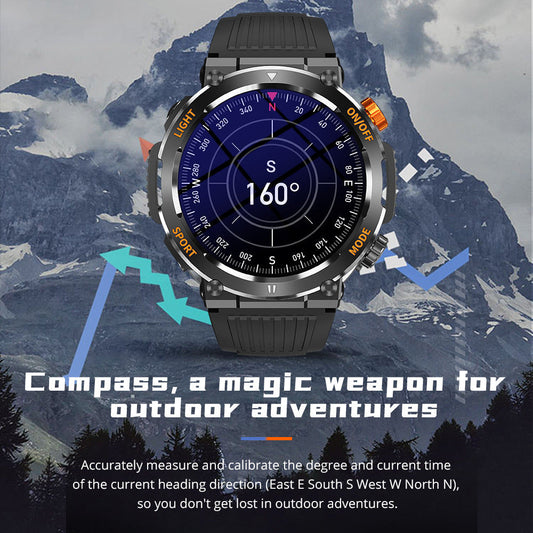 ⌚ Wodoodporny smartwatch sportowy i outdoorowy 🔥 50% zniżki ✈️ Ostatni dzień!!!
