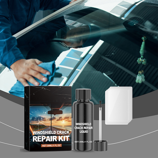 Skuteczny Środek Naprawczy do Szyby Czołowej z Folią Utwardzającą