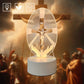 Lampa nocna z 3D wizerunkiem Jezusa – idealny prezent religijny 🌟